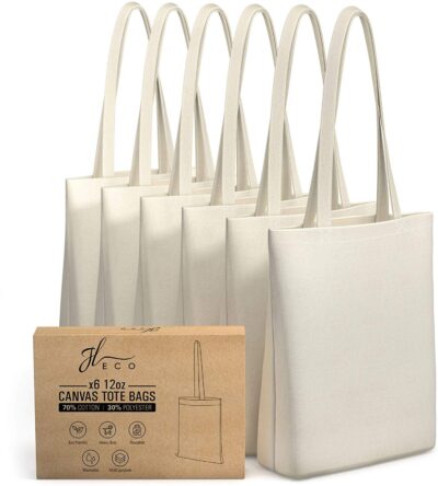 Canvas Bags for Self Care Kits