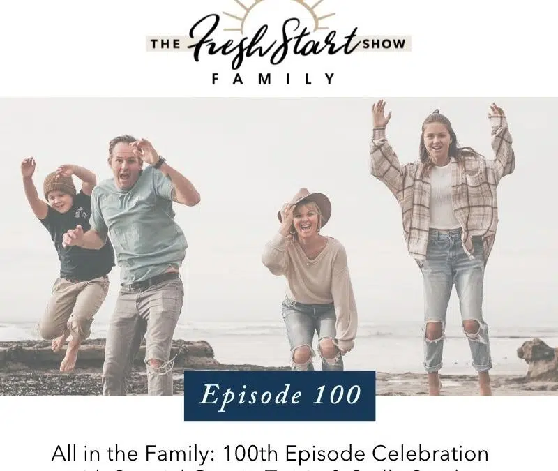 Ep. 100- All in the Family: 100th Episode Celebration with Special Guests Terrin & Stella Snyder