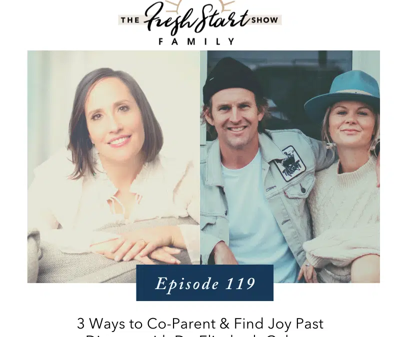 Ep. 119 – 3 Ways to Co-Parent & Find Joy Past Divorce with Dr. Elizabeth Cohen